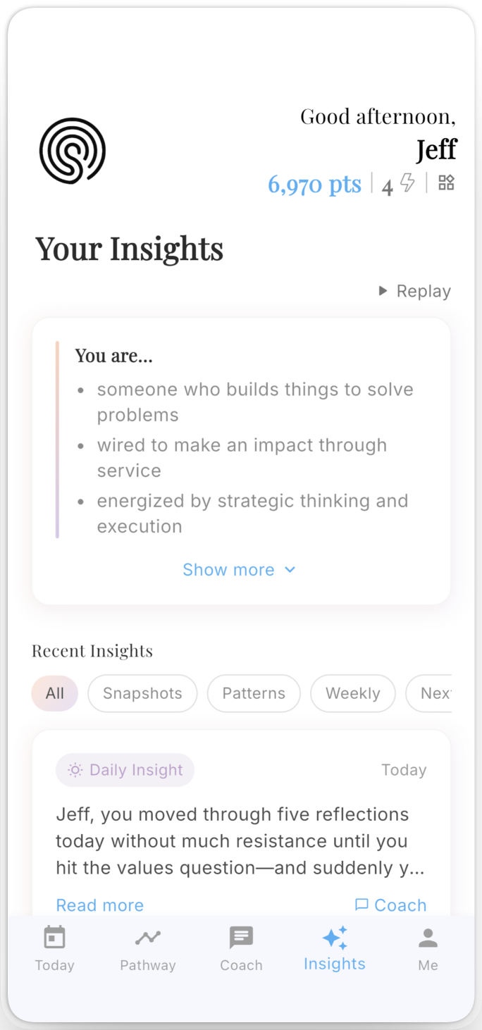 Daily insights